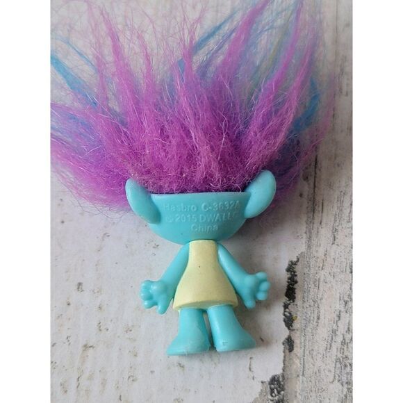 Hasbro 2015 Mini troll paint splatter toy dwa figure - Picture 4 of 4